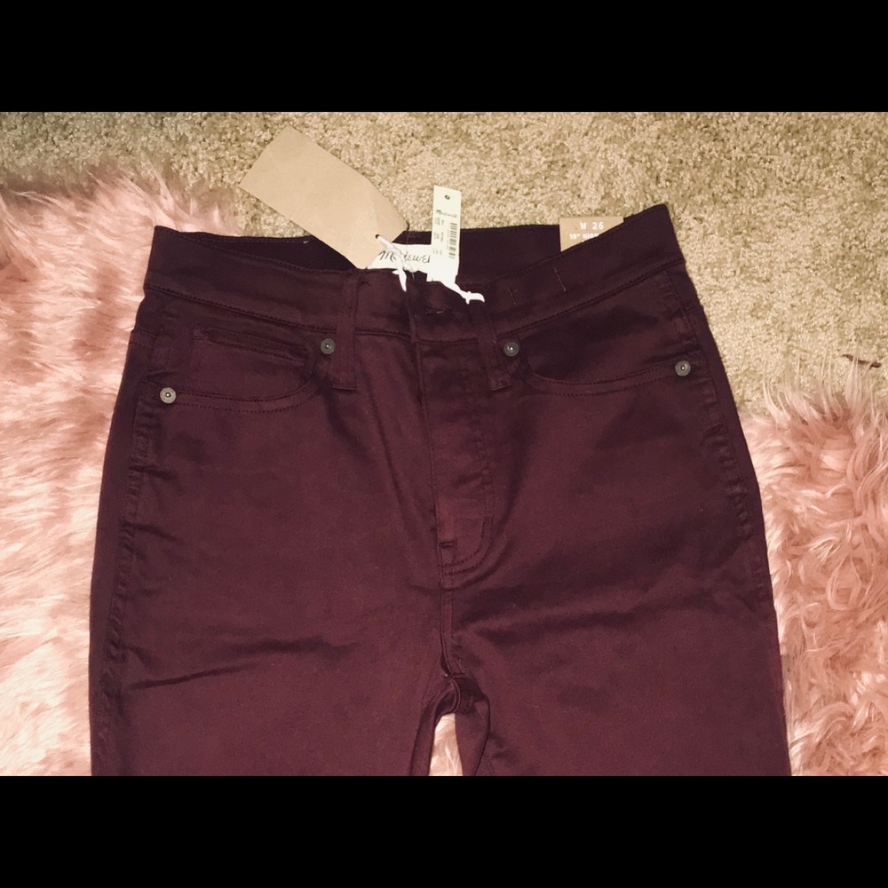 MADEWELL NWT Sateen Jeans